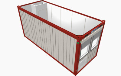 Raumcontainer 20 ft